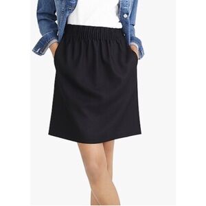 NWT J. Crew Elastic Waist Sidewalk Skirt